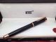 New Mont Blanc Black Precious Rose Gold Clip Rollerball Pen AAA Copy (5)_th.jpg